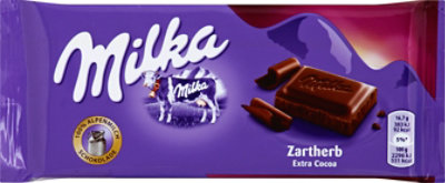 Milka Bittersweet Chocolate Bar - 3.52 Oz - Image 2