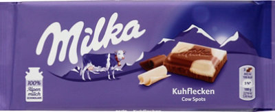 Milka Happy Cows Milk & White Chocolate - 3.52 Oz - Image 2