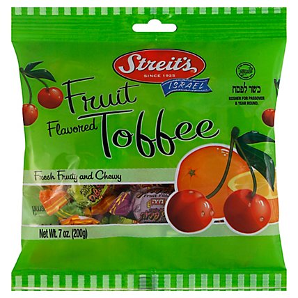 Streits Toffee Fruti - 7 Oz - Image 1