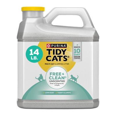 Essential Everyday Clumping Cat Litter, Multi Cat, Lightweight, Scoopable,  Unscented 10 Lb