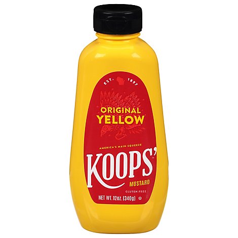 Koops Mustard Yellow - 12 Oz