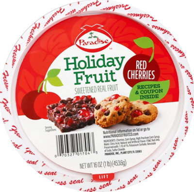 Paradise Fruit Cherry Red Whole - 16 Oz - Image 2