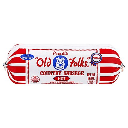 Old Fold Hot Roll Sausage - 16 Oz - Image 3