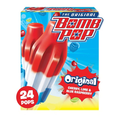 Bomb Pop Original Bar - 24 Count - Image 1