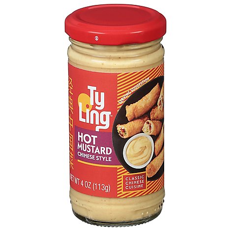 Ty Ling Naturals Hot Mustard - 4 Oz