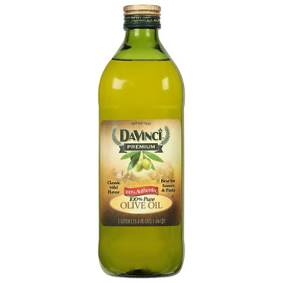 Davinci Pure 100% Olive Oil - 34 Fl. Oz. - Image 3