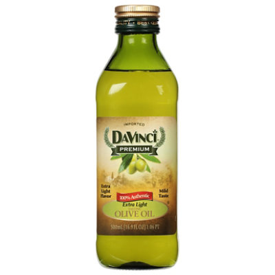 Davinci Pure 100% Extra Light Olive Oil - 17 Fl. Oz. - Image 3