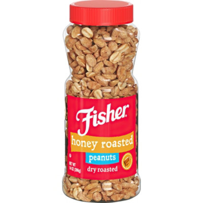 Fisher Honey Roast Peanuts - 14 Oz - Image 3