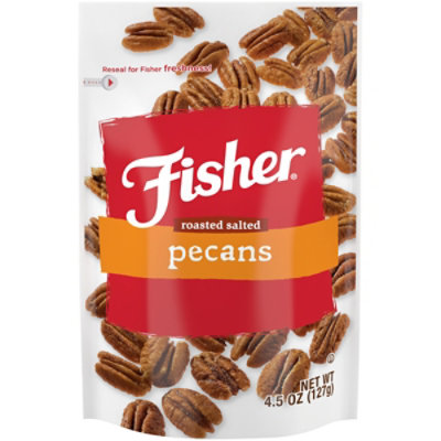 Fisher Roast Mammoth Pecans - 4.5 Oz - Image 3