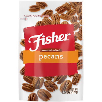 Fisher Roast Mammoth Pecans - 4.5 Oz - Image 2