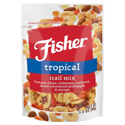 Fisher Tropical Trail Mix - 3.5 Oz - Image 1