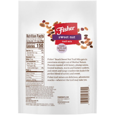 Fisher Sweet Nut Trail Mix - 4 Oz - Image 6
