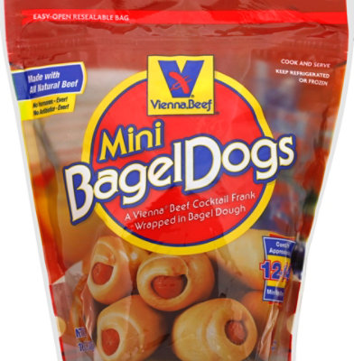 Vienna Beef Mini Bagel Dogs - 12 Oz - Image 2