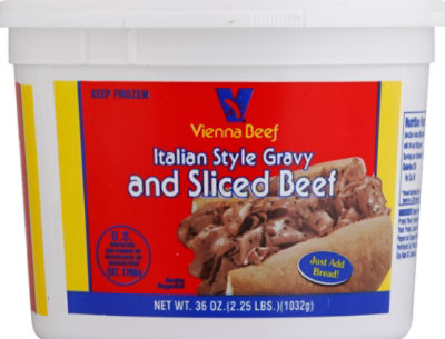 Vienna Italian Beef With Gravy Tub - 36 Oz - Image 2