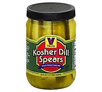 Vienna Kosher Pickle Spears - 28 Oz