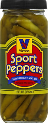 Vienna Sport Peppers - 12 Oz - Image 1