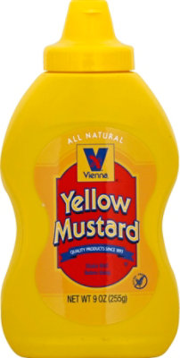 Vienna Yellow Mustard - 9 Oz - Image 2