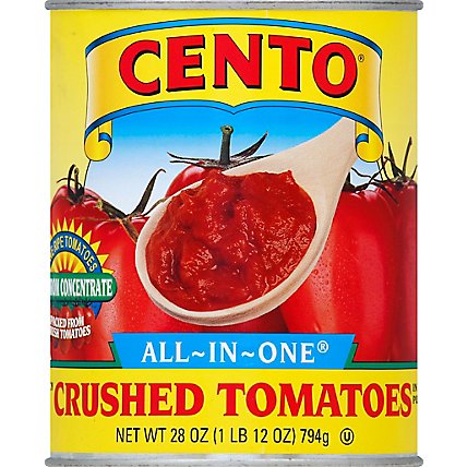 Cento All In One Regular Cruched Tomato - 28 Oz - Image 2