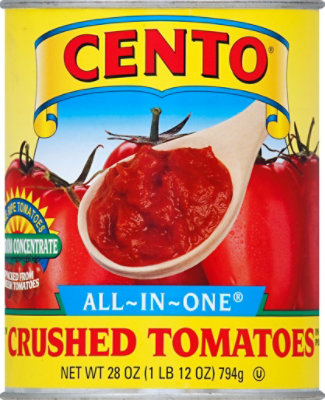 Cento All In One Regular Cruched Tomato - 28 Oz - Image 2