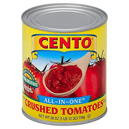 Cento All In One Regular Cruched Tomato - 28 Oz - Image 1