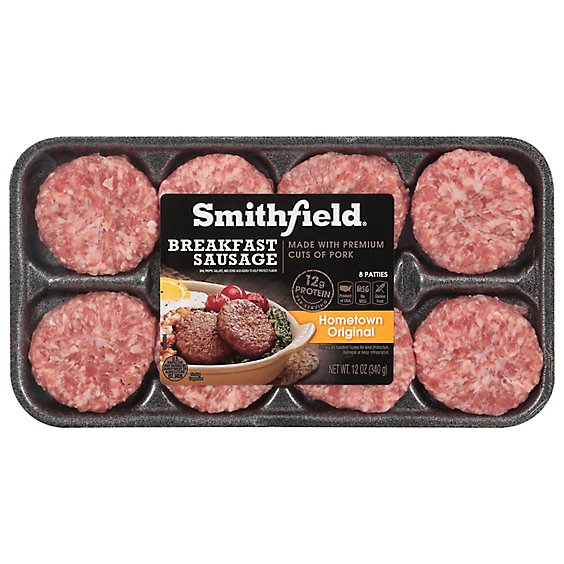 Smithfield Original Sausage Patties - 12 Oz