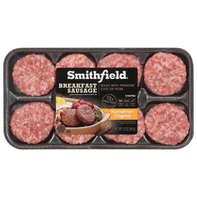 Smithfield Original Sausage Patties - 12 Oz