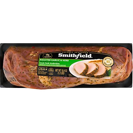 Smithfield Pork Tenderloin Garlic Herb - 18.4 Oz - Image 2