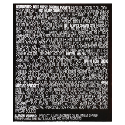 Beer Nuts Bar Mix Jar - 12 Oz - Image 5