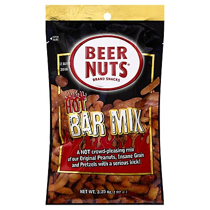 Beer Nuts Hot Bar Mix - 3.25 Oz - Image 1
