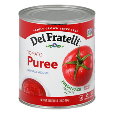 Dei Fratelli No Salt Added Puree Tomatoes - 28 Oz - Image 3