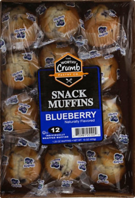 Blueberry Snack Muffin Tray Twc - Each - Image 2