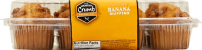 The Worthy Crumb Banana Mini Muffins - 10.29 Oz - Image 2