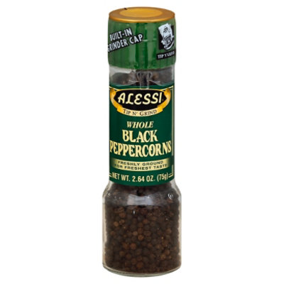 Alessi Black Pepopercorn - 2.64 Oz - Image 1