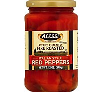 Alessi Roasted Peppers - 12 Oz