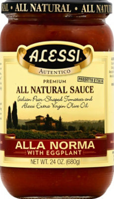 Alessi Pasta Sauce Eggplant - 24 Oz - Image 2
