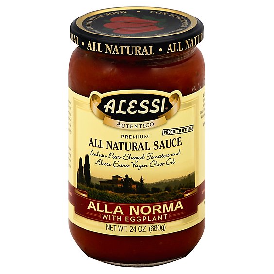 Alessi Pasta Sauce Eggplant - 24 Oz