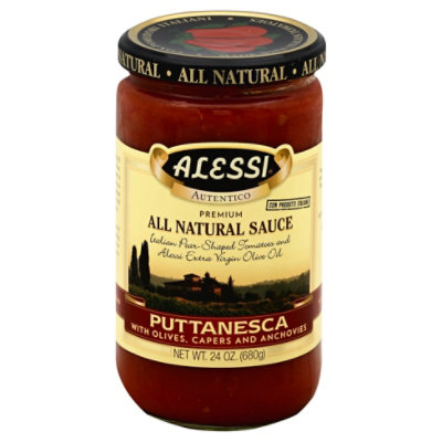 Alessi Puttanesca Sauce - 24 Oz - Image 1