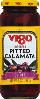 Vigo Pitted Calamata Olives 7 Oz - 7 Oz - Image 2