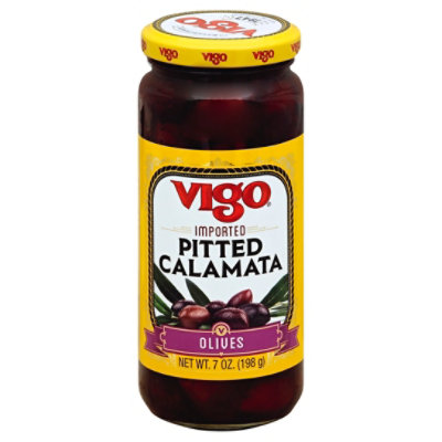 Vigo Pitted Calamata Olives 7 Oz - 7 Oz - Image 1