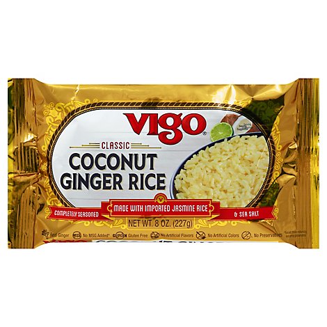 Vigo Rice Coconut Ginger - 8 Oz
