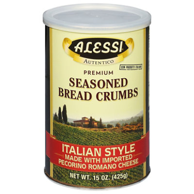 Alessi Italian Style Seasoned Bread Crumbs - 15 Oz - Image 3