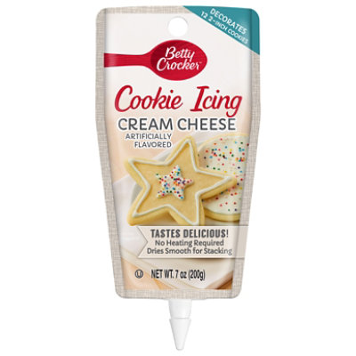 Betty Crocker Cookie Icing Cream Cheese - 7 Oz