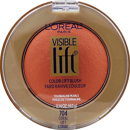 Loreal Visible Lift Coral Blush - .14 Oz - Image 2
