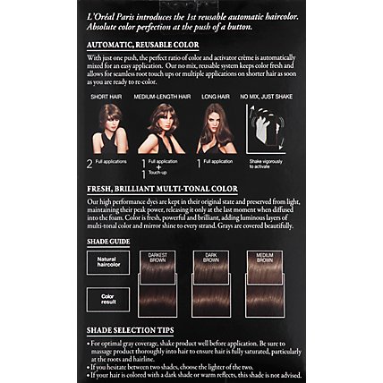 Loreal Preference Absolue Pure Dark Brown 400 - Each - Image 3