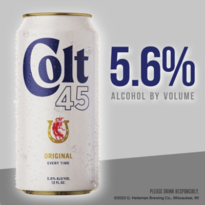 Colt 45 Malt Cans - 4-16 Fl. Oz. - Image 2