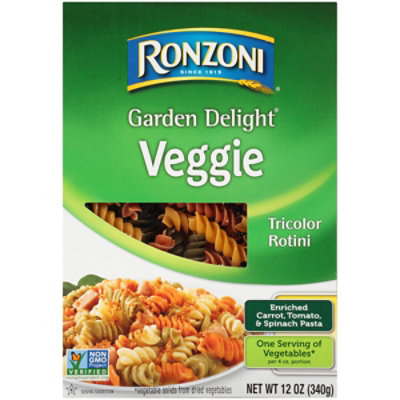 Ronzoni Rotini Garden Delight - 12 Oz - Image 1