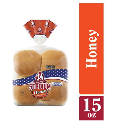 Aunt Millie’s Stadium Honey Hamburger Buns - 8 Count - Image 2
