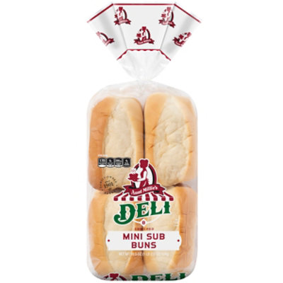 Aunt Millies Deli Mini Sub Buns 8 Count - Image 2