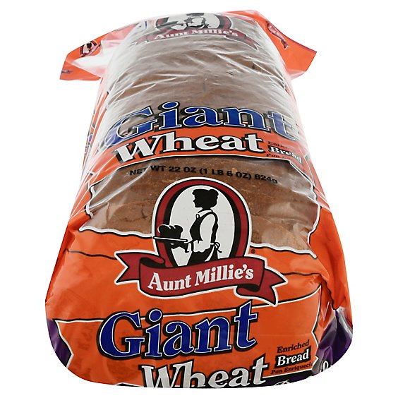Aunt Millies Bread Deluxe Wheat - 22 Oz