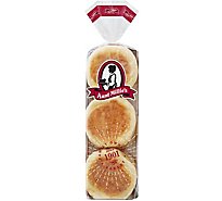 Aunt Millies Old-Fashioned White English Muffins 6 Count